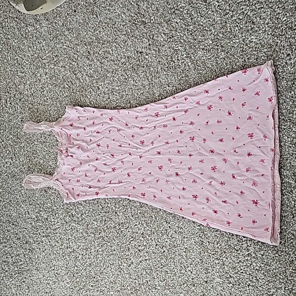 Skims pink mini slip